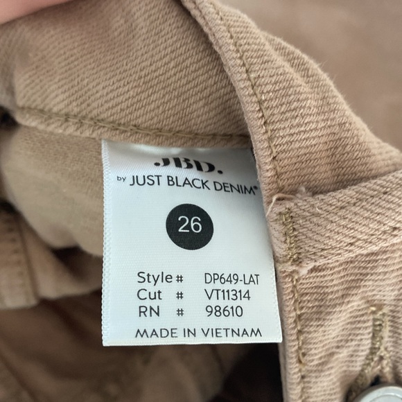 Just Black Denim taupe jeans - Picture 3 of 6